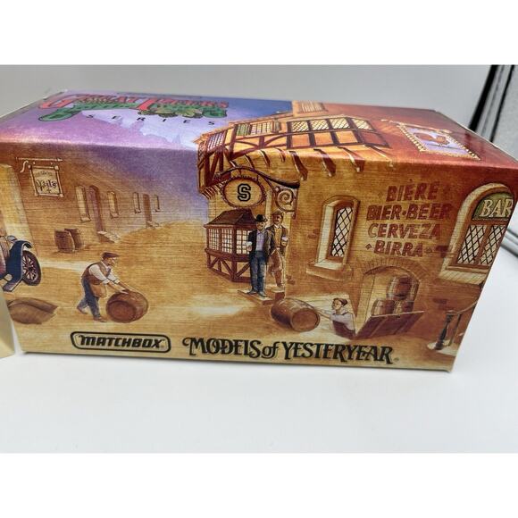 Matchbox Great Beers Of The World Ygb03 1918 Atkinson's Steam Wagon 'swan' - Picture 3 of 5